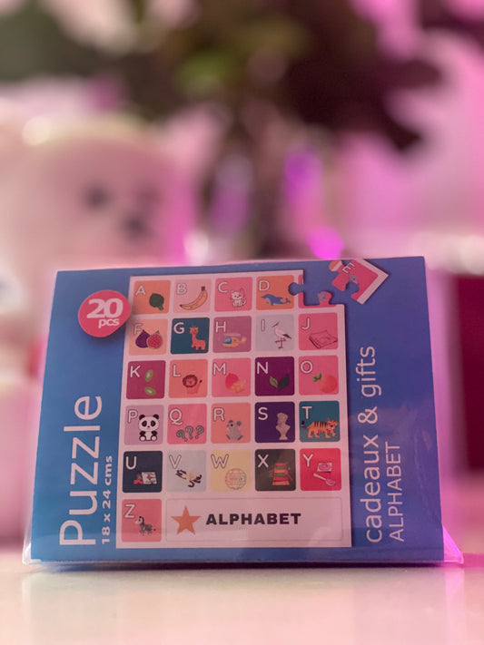 Puzzle Alphabet bilingue (FR/EN)